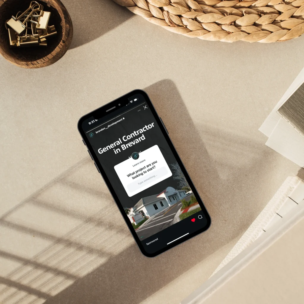 Construction company ads