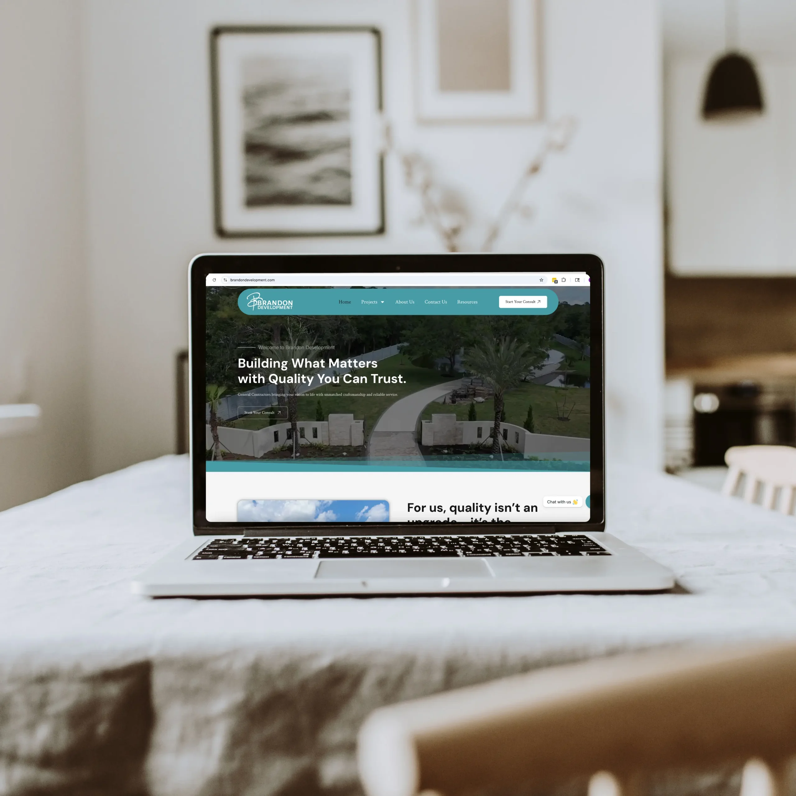 Brandon Development Website